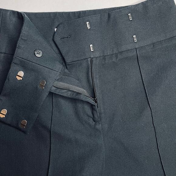 Veronica Beard  Jupiter Slim-Leg Pant size 4 Mid-Rise Front-Seam Trouser Black - Picture 7 of 9